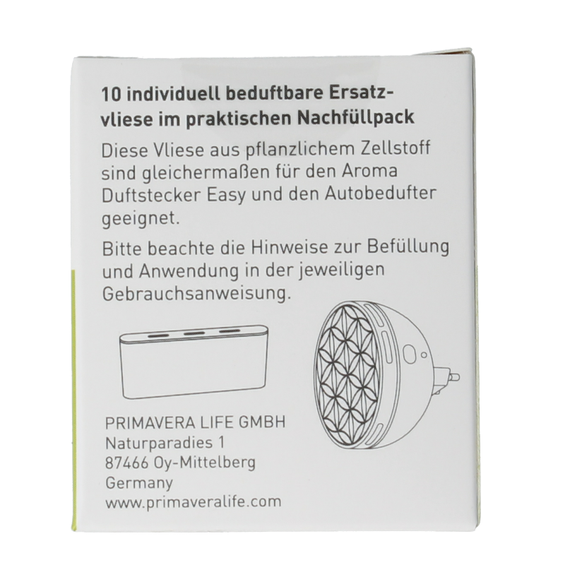 Primavera Aroma geurstekker vervangingsviltjes 10 Stuks