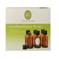 Primavera Lege flessen set 6x50ml schenkdop bruin glas 1 Set