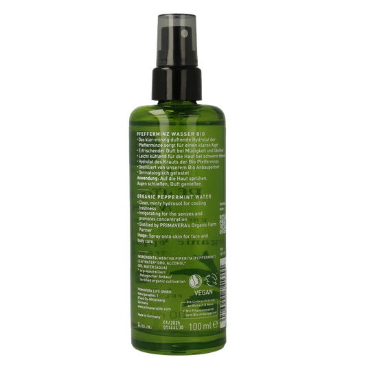 Primavera Peppermint water 100 Milliliter