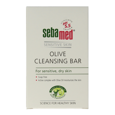 Sebamed Zeepvrije wastablet olijf 150.00 Gram