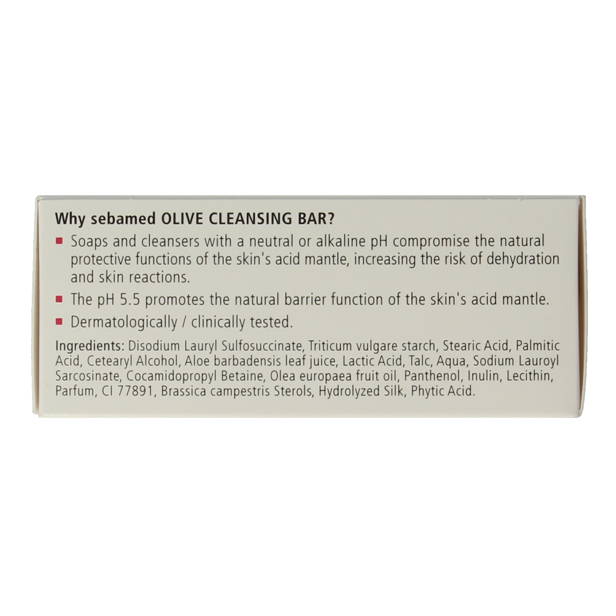 Sebamed Zeepvrije wastablet olijf 150.00 Gram