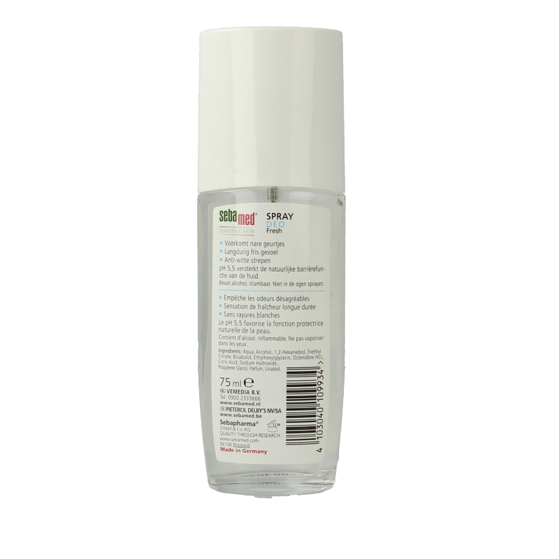 Sebamed Deodorant spray fresh 75 Milliliter