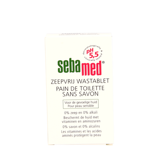 Sebamed Wastablet zeepvrij 150.00 Gram
