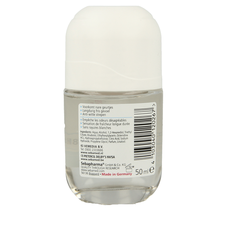 Sebamed Deodorant roller neutraal 50 Milliliter