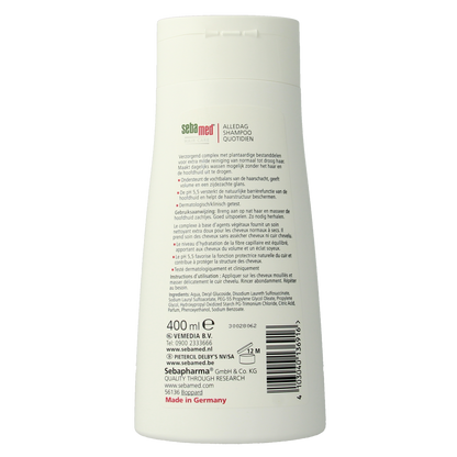 Sebamed Iedere dag shampoo 400.00 Milliliter