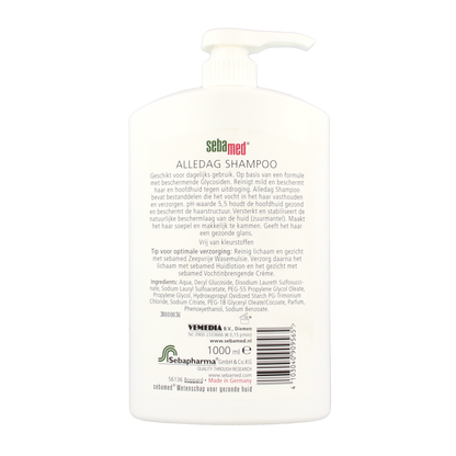 Sebamed Iedere dag shampoo pomp 1.00 Liter