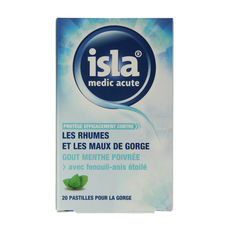 Isla Medic acute keelpastilles 20.00 Pastilles