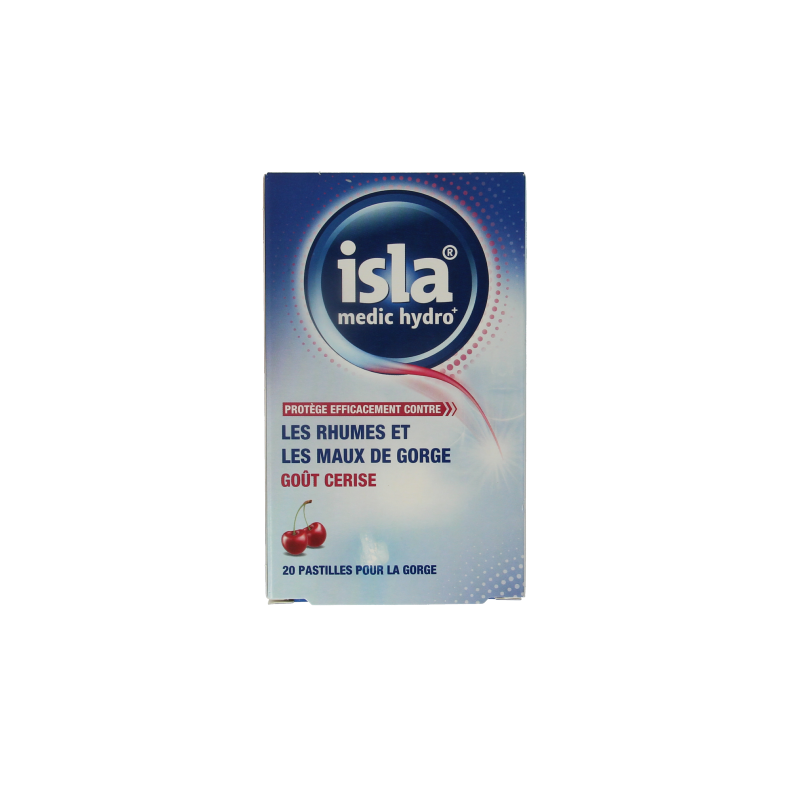 Isla Medic hydro+ kersen 20 Pastilles