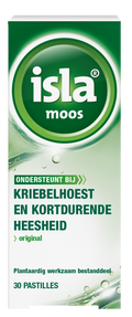 Isla Moos keelpastille 30.00 Pastilles