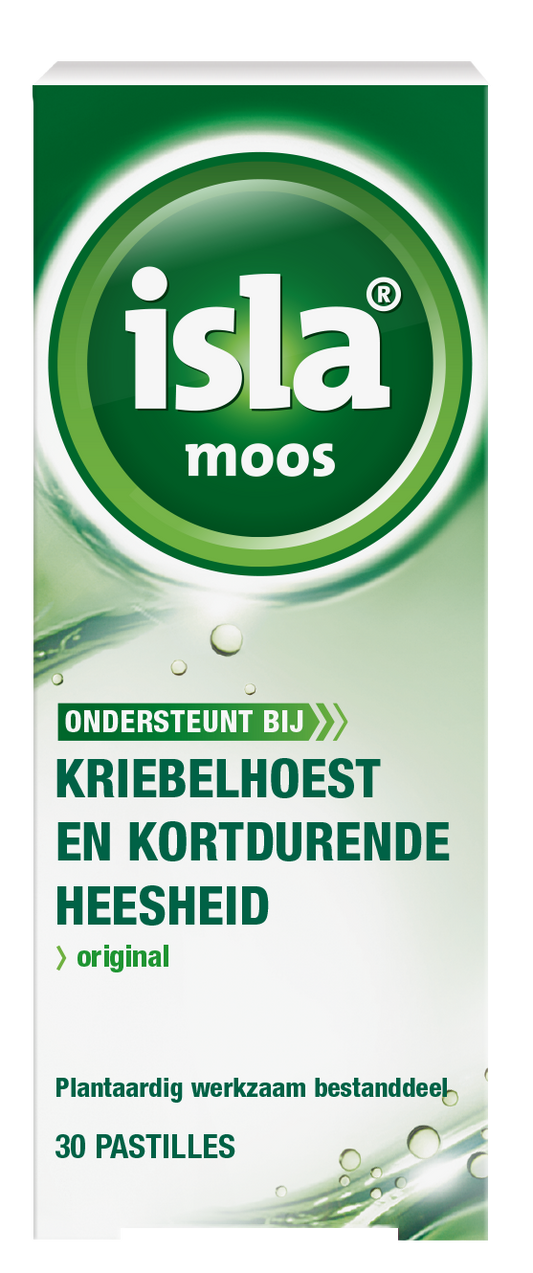 Isla Moos keelpastille 30 Pastilles