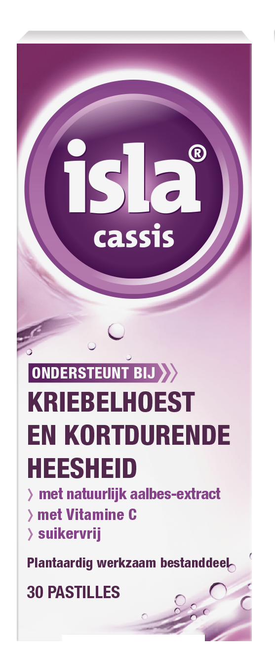 Isla Cassis keelpastille 30 Pastilles