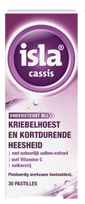 Isla Cassis keelpastille 30.00 Pastilles
