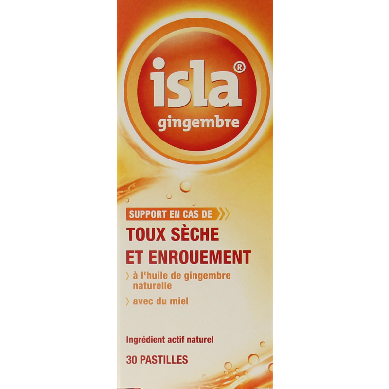 Isla Gember keelpastilles 30 Pastilles