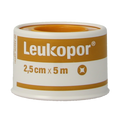 Leukopor Hechtpleister 5m x 2.50cm 1.00 Stuks