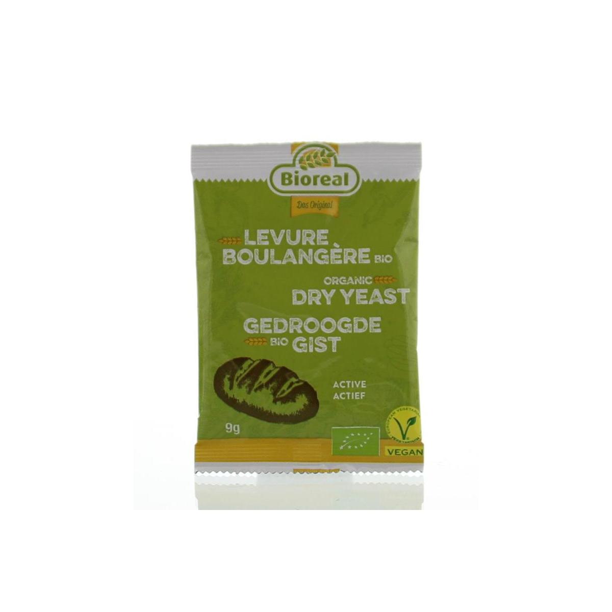 Bioreal Gist gedroogd bio 9 Gram