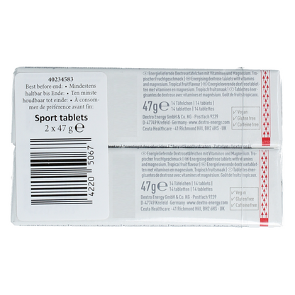 Dextro Sport 2x 14 tablets 2x47 gram 2.00 Stuks