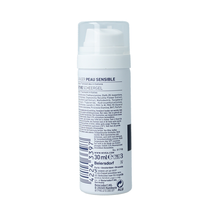 Nivea Men sensitive scheergel mini 30.00 Milliliter