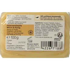 Alviana Melk & honingzeep  100.00 Gram