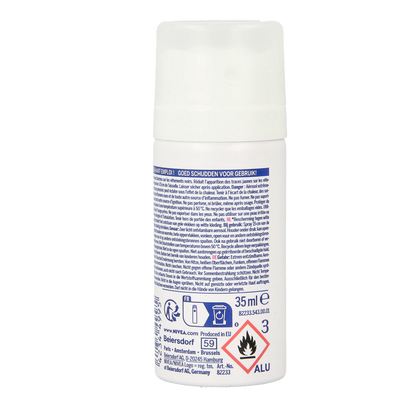 Nivea Deodorant spray black & white invisible  mini 35.00 Milliliter