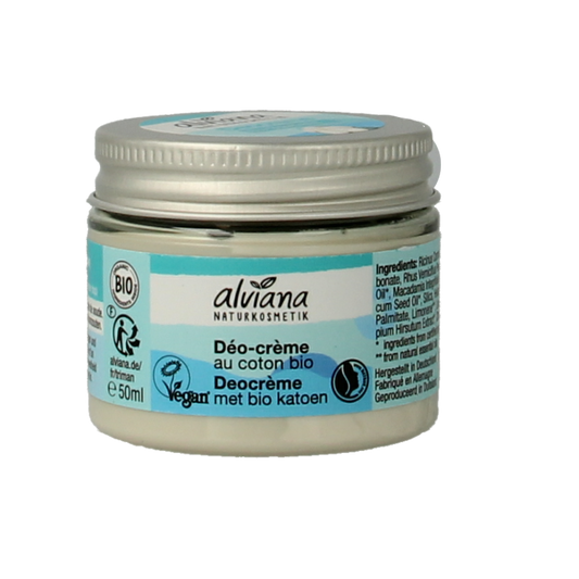 Alviana Deo creme katoen 50 Milliliter