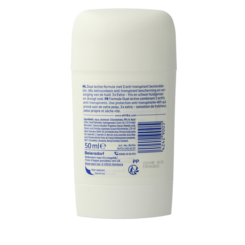Nivea Deo dry comfort stick female 50 Milliliter