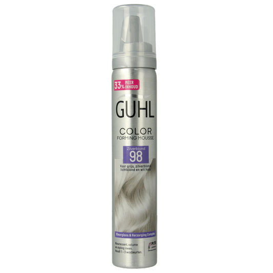 Guhl Color form mousse 98 zilverblond 100 Milliliter