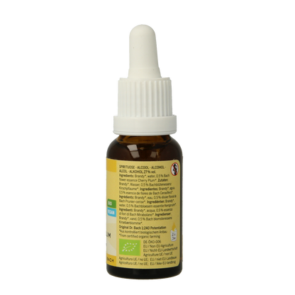 Bach Bloesem Bach bloesemremedies cherry plum bio 20.00 Milliliter