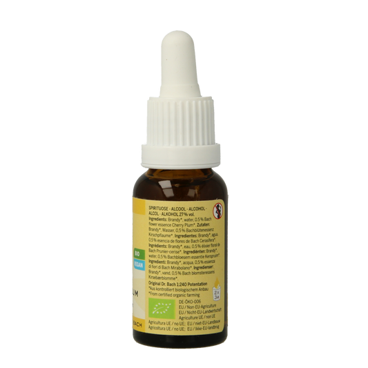 Bach Bloesem Bach bloesemremedies cherry plum bio 20.00 Milliliter