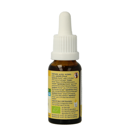 Bach Bloesem Bach bloesemremedies crab apple bio 20.00 Milliliter