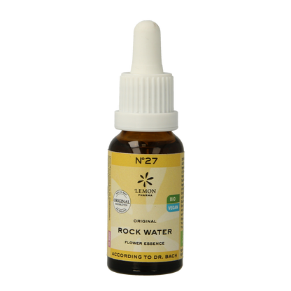 Bach Bloesem Rock water bio 20.00 Milliliter