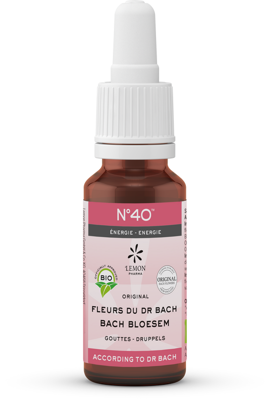 Bach Bloesem Bach bloesems mengeling 40 energie bio  20 Milliliter