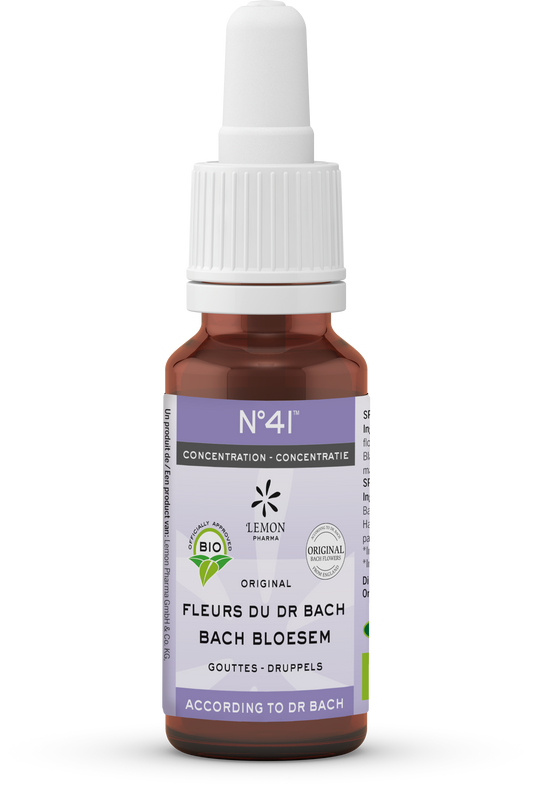 Bach Bloesem Bach bloesems mengeling 41 concentratie bio  20 Milliliter