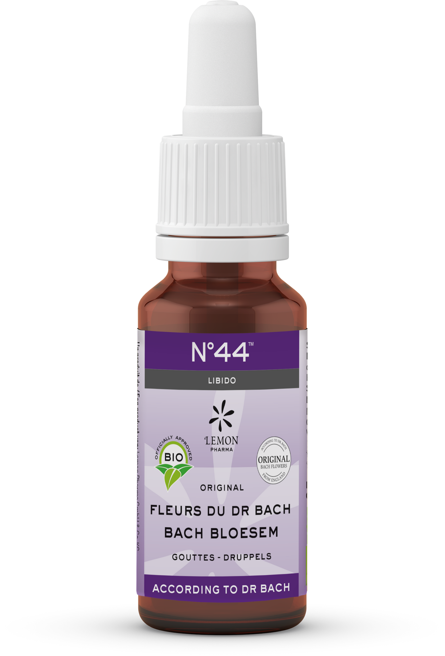 Bach Bloesem Bach bloesems mengeling 44 libido bio  20 Milliliter