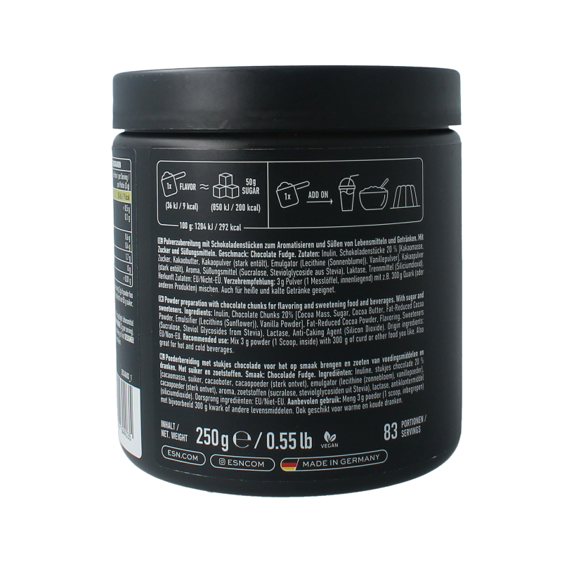 ESN Flavn tasty chocolate fudge 250 Gram