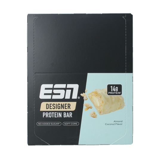 ESN Almond coconut bar 45g 12 Stuks