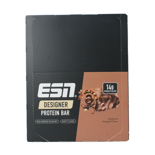 ESN Hazelnut nougat bar 45g 12.00 Stuks