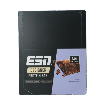 ESN Fudge brownie bar 45g 12.00 Stuks