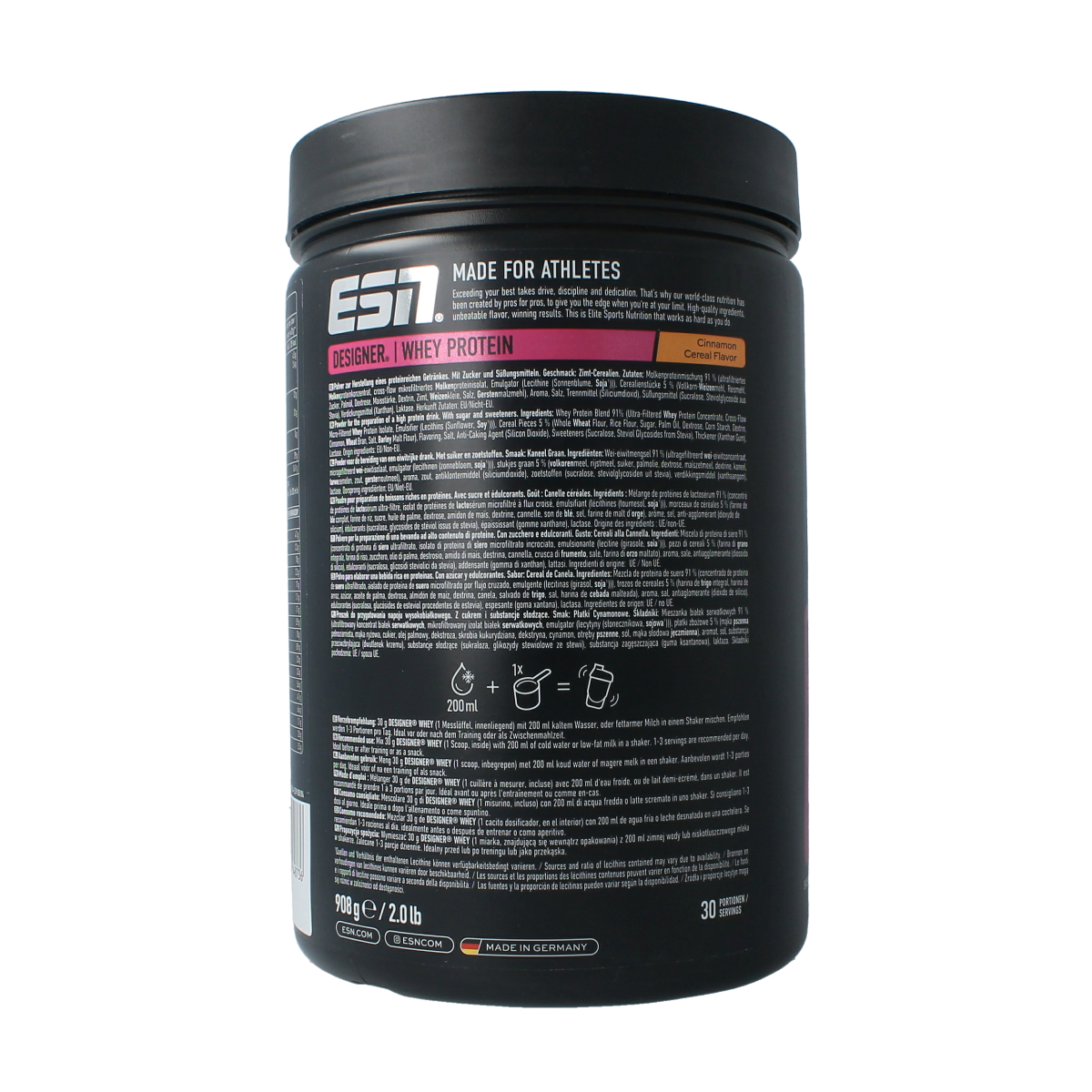ESN Designer whey cinnamon cereal 908.00 Gram