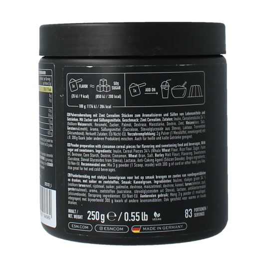 ESN Flavn tasty cinnamon cereal 250 Gram