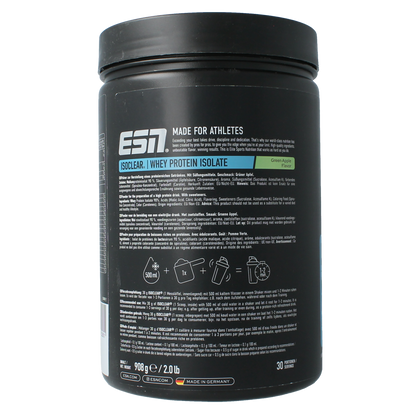 ESN Isoclear whey isolate green apple 908.00 Gram