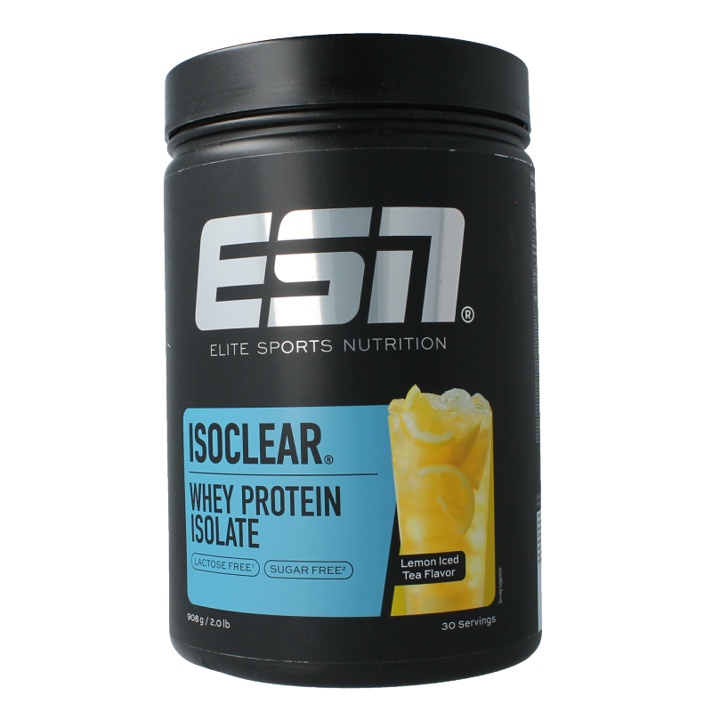 ESN Isoclear whey isolate lemon ice tea 908 Gram