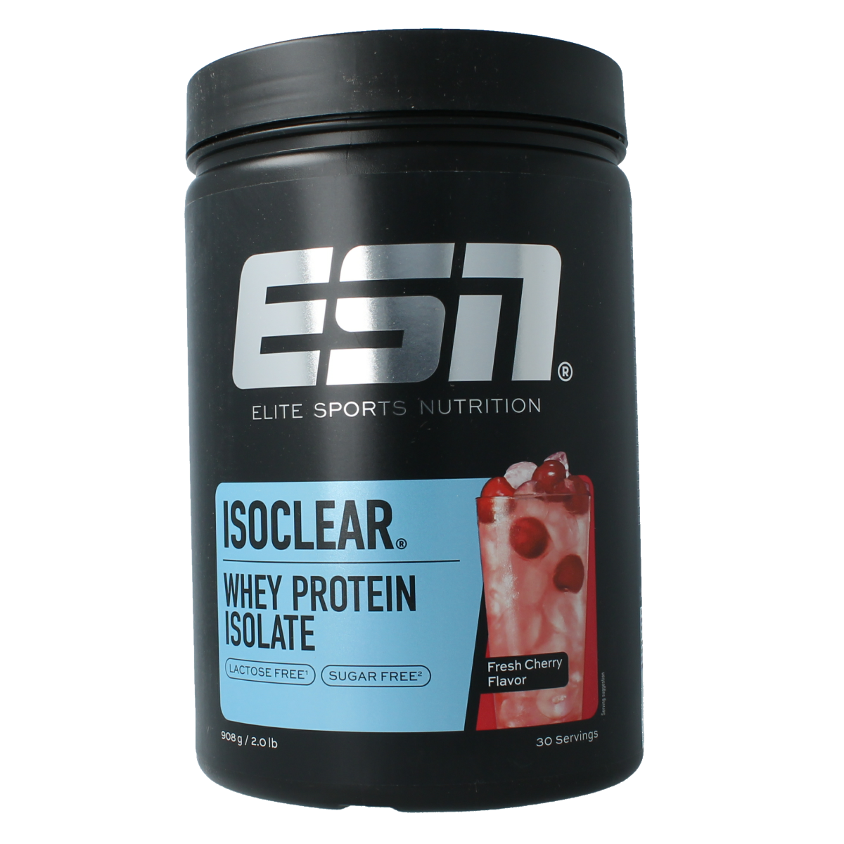 ESN Isoclear whey isolate cherry 908.00 Gram – AtHomePharma