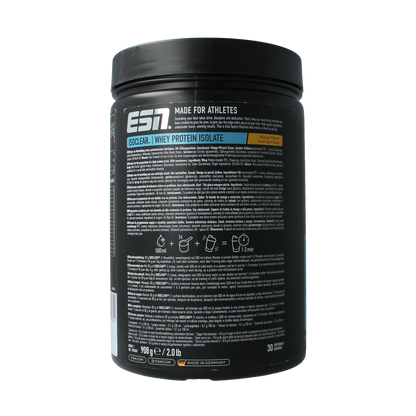 ESN Isoclear whey isolate mango peach ice tea 908.00 Gram