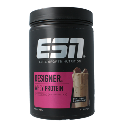 ESN Designer whey protein dark cookies & cream 908.00 Gram