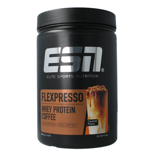 ESN Flexpresso protein coffee - caramel flavour 908 Gram