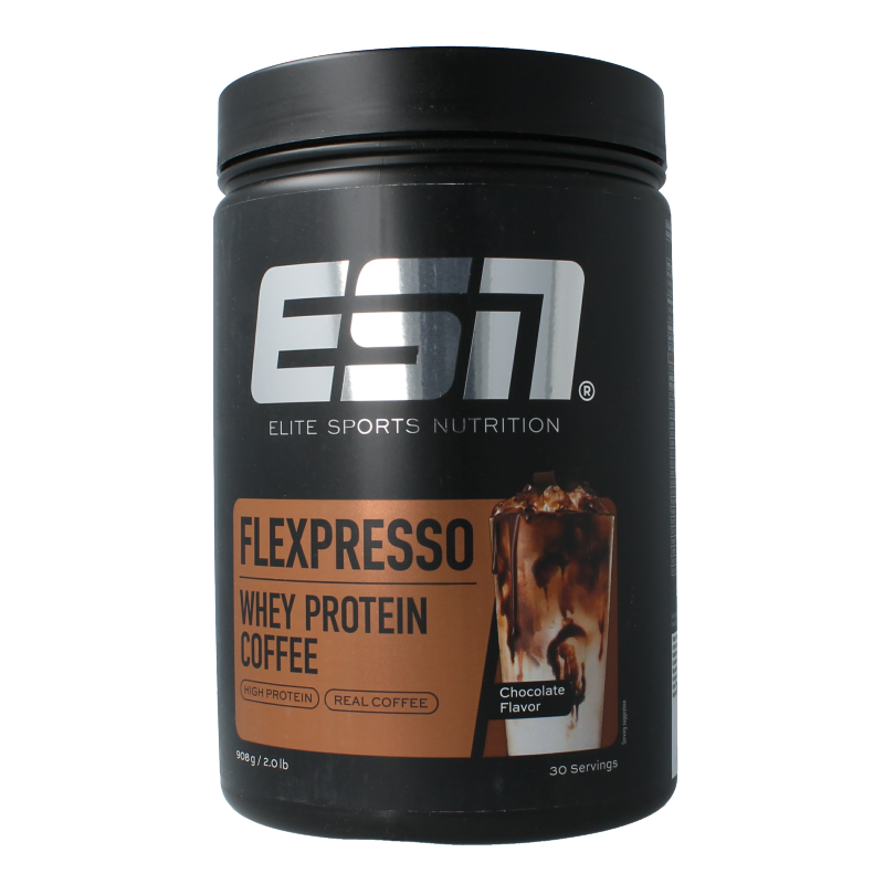 ESN Flexpresso protein coffee - chocolate flavour 908 Gram