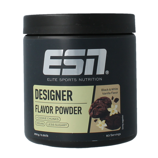 ESN Flavn tasty black & white vanilla 250 Gram