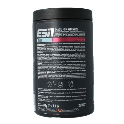 ESN Daily raspberry ice tea 480.00 Gram