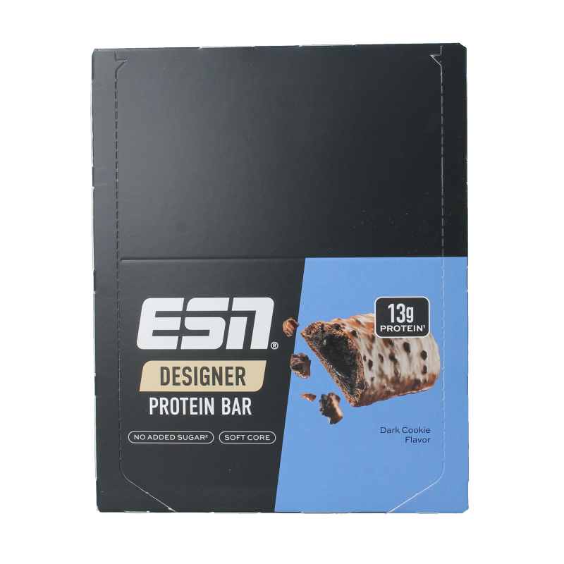 ESN Dark cookie bar 45g 12 Stuks