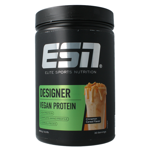 ESN Vegan designer protein cinnamon cereal 900 Gram